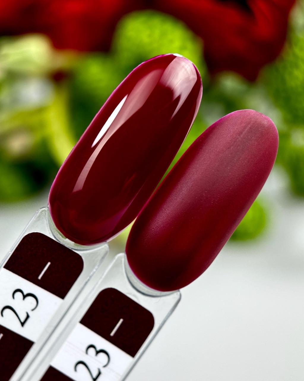 Гель-лак Crooz Gel Polish №23 8 мл Вишневий