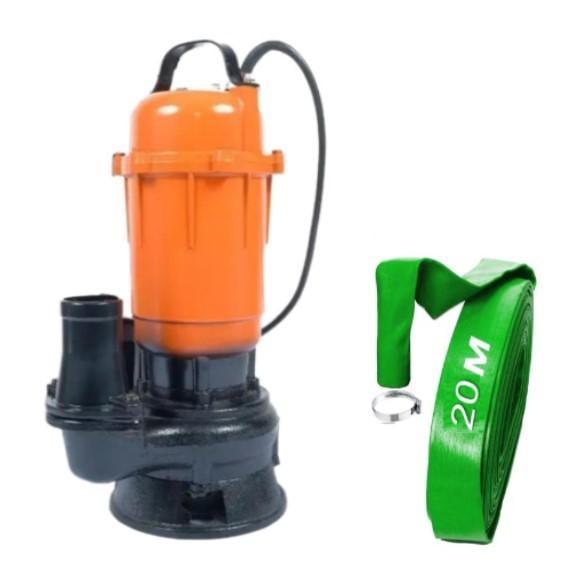 Насос фекальний Delta ADR 1-1,1 kW А зі шлангом 20 м (30465624)