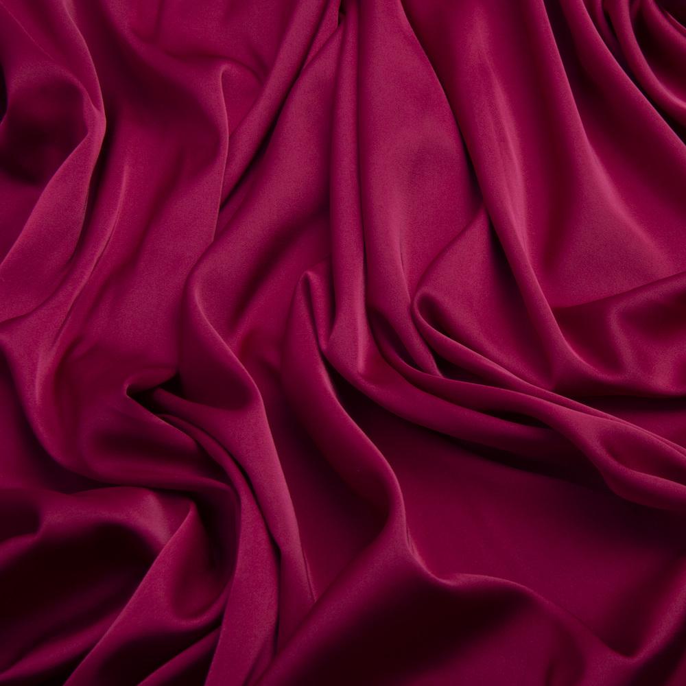 Ткань плательная атлас шелк Vanessa марсала