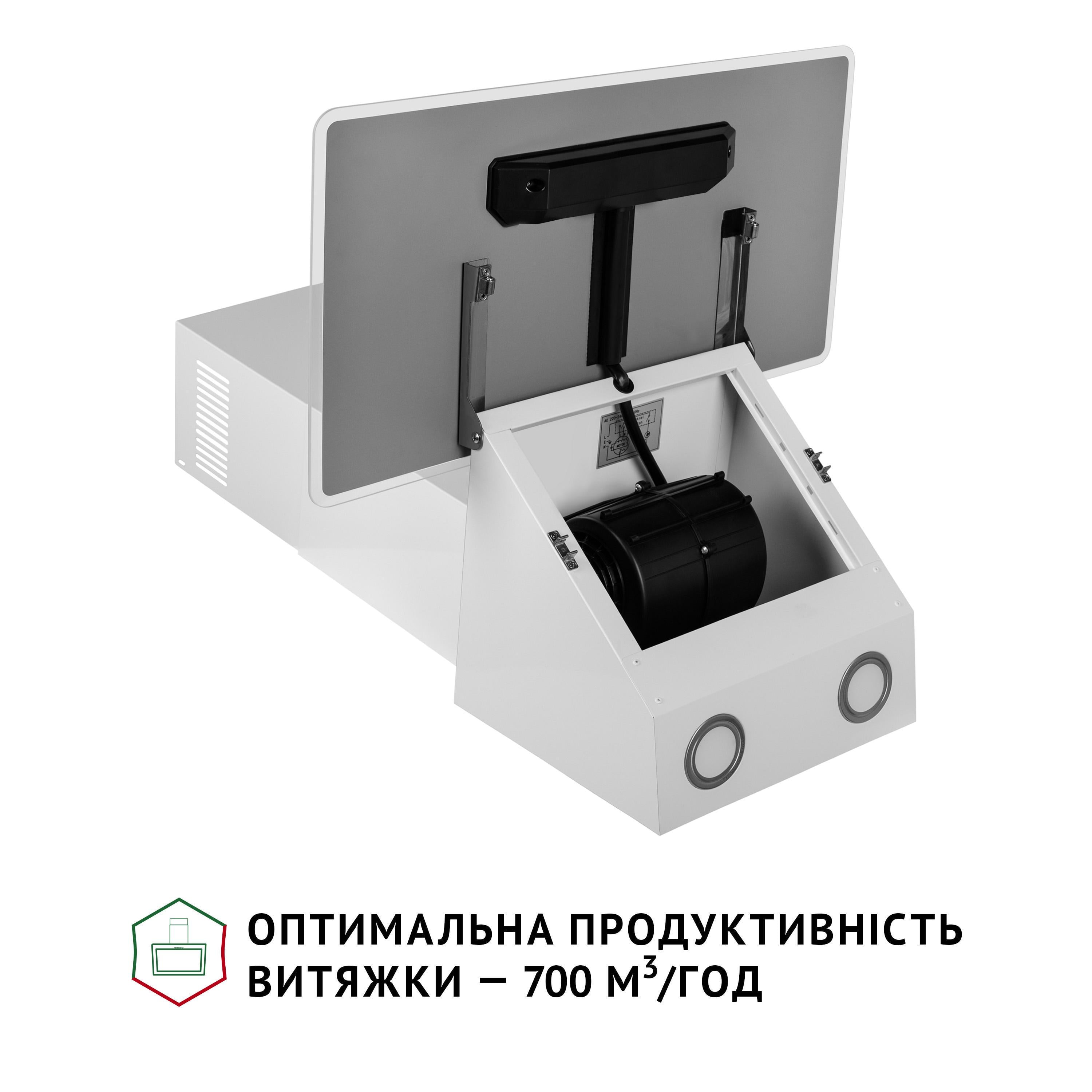 Вытяжка Perfelli VICCO 6HSR BIANCO - фото 6