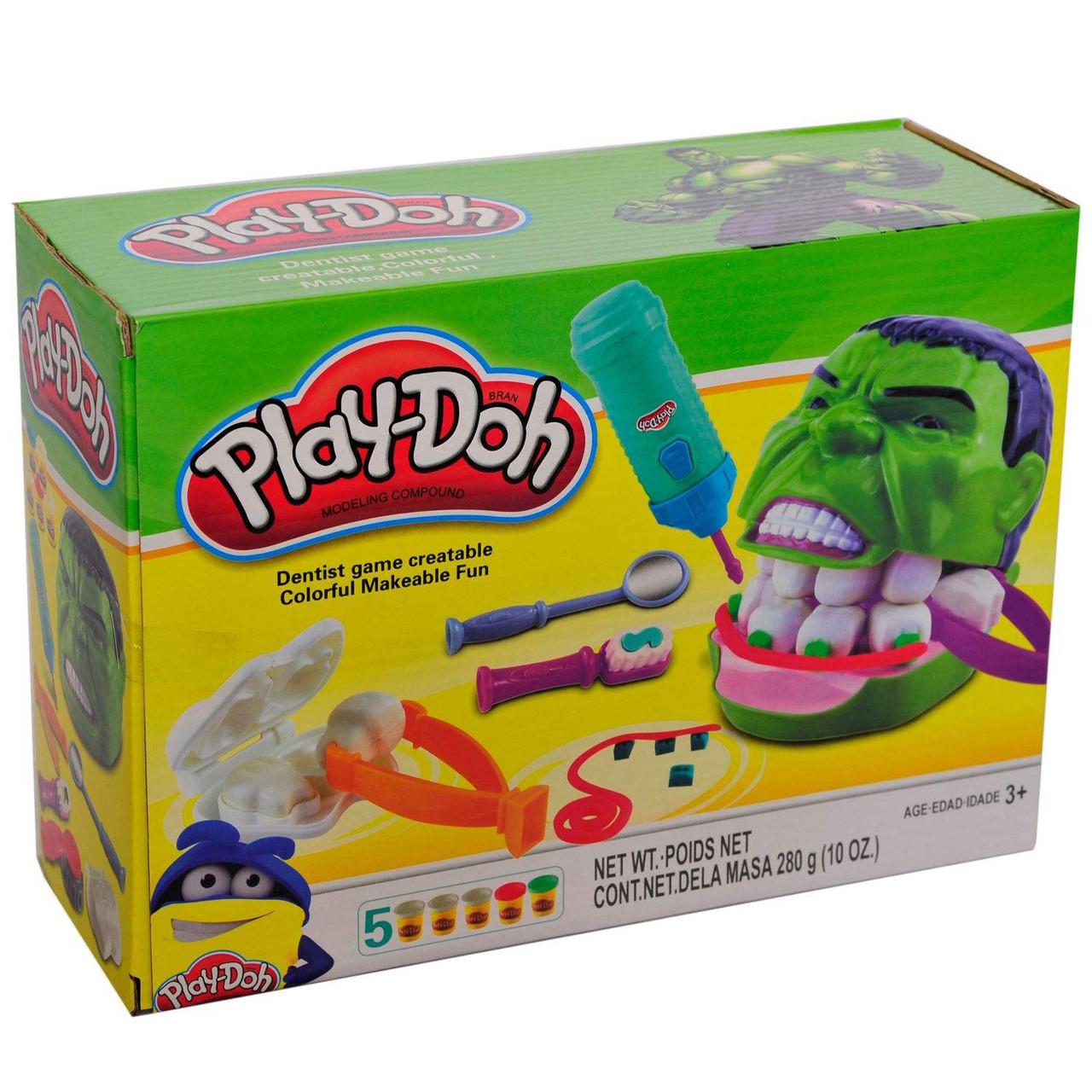Набор для лепки Play-Doh Мистер Зубастик Халк (2132705189)