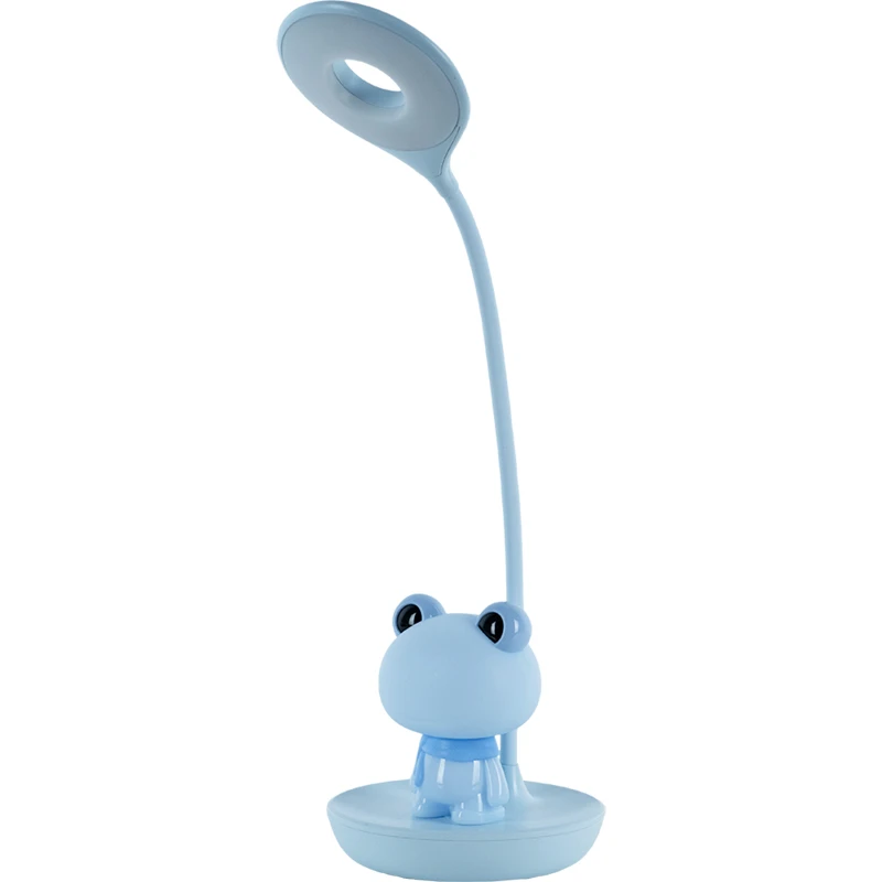 Лампа настольная KITE Froggy LED с аккумулятором Голубой (K24-492-3-3) - фото 2