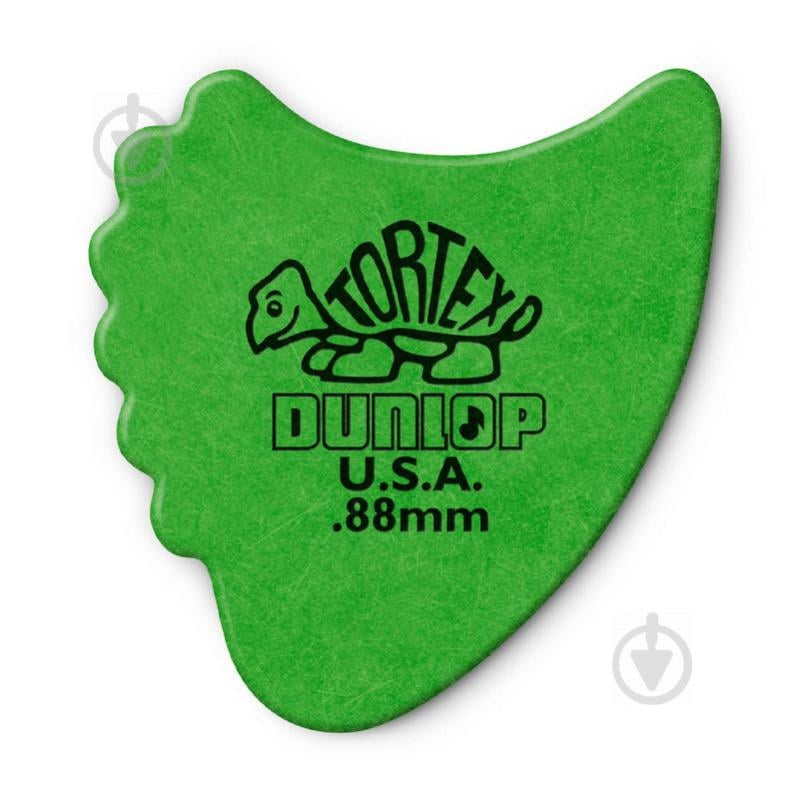 Медиатор Dunlop 4141-0.88 Tortex Fin Pick 0.88 mm (1 шт.)