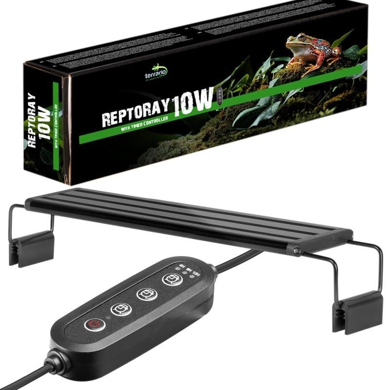 Светильник Terrario ReptoRay 30-40см 10W LED для террариумов с контроллером времени (TR-REPTORAY-10W) Светильник Terrario ReptoRay 30-40см 10W LED для террариумов с контроллером времени (TR-REPTORAY-10W)