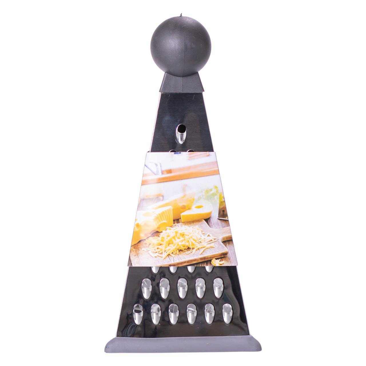 Тертка конусна ручна з нержавіючої сталі з ручкою 11x11x23 см (HP-8-8) - фото 6 Тертка конусна ручна з нержавіючої сталі з ручкою 11x11x23 см (HP-8-8) - фото 6