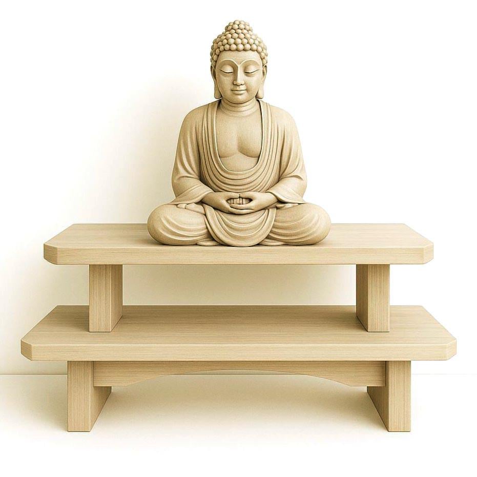 Алтарь для медитации из дерева Тандалари Бланже (ЛАТ-012801)