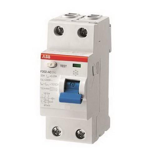 Дифреле ABB F202 16А 10 мА 2P 10 кА (2CSF202001R0160)