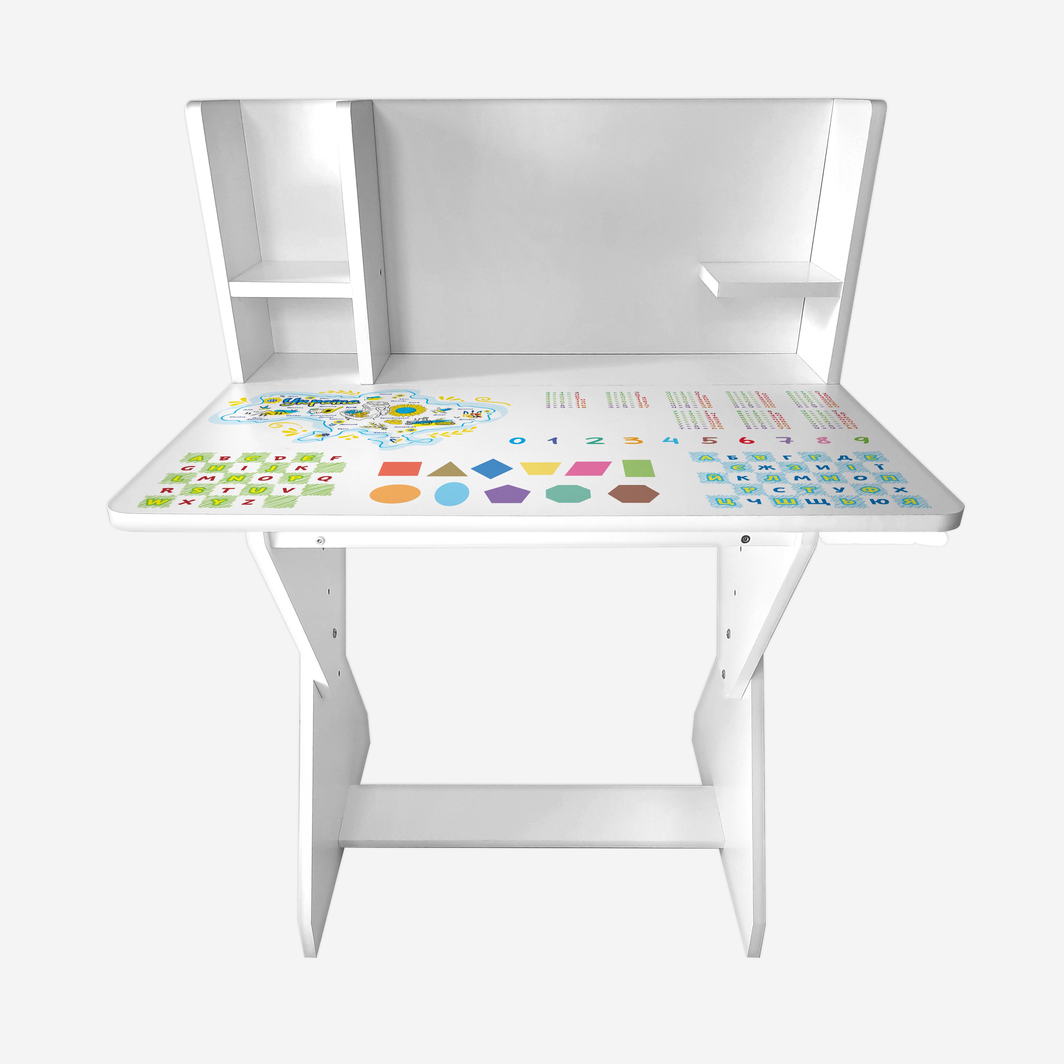 Парта зі стільчиком Арифметика П03 для навчання з ноутбуком (251131) - фото 2 Парта зі стільчиком Арифметика П03 для навчання з ноутбуком (251131) - фото 2