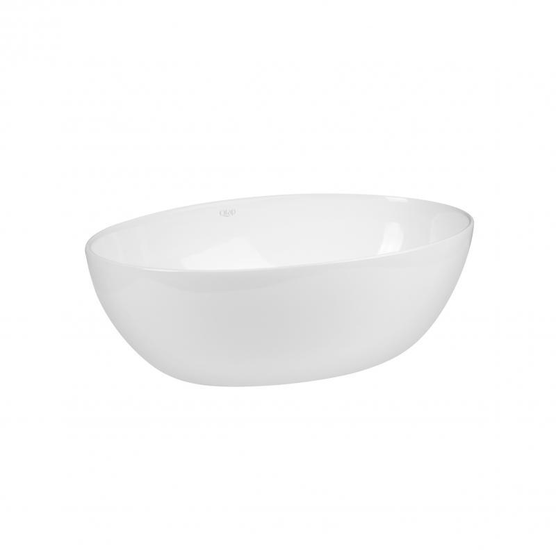 Раковина Q-tap Leo 450х305х160 мм с донным клапаном (QT1111A052W)