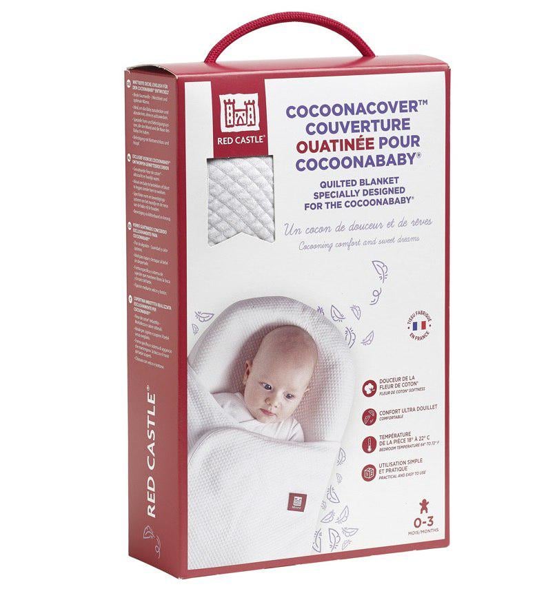 Ковдра утеплена для Cocoonababy Red Castle Cocoonacover Білий (143485) Ковдра утеплена для Cocoonababy Red Castle Cocoonacover Білий (143485)
