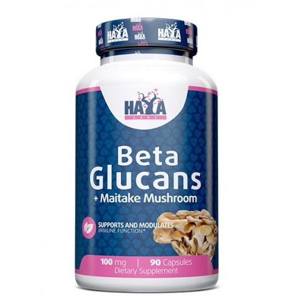 Бета-Глюкан Haya Labs Beta Glucans 100 mg 90 caps