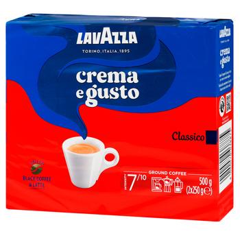 Набір кави меленої Lavazza Crema e Gusto 2 шт./250 г (32087185) Набір кави меленої Lavazza Crema e Gusto 2 шт./250 г (32087185)