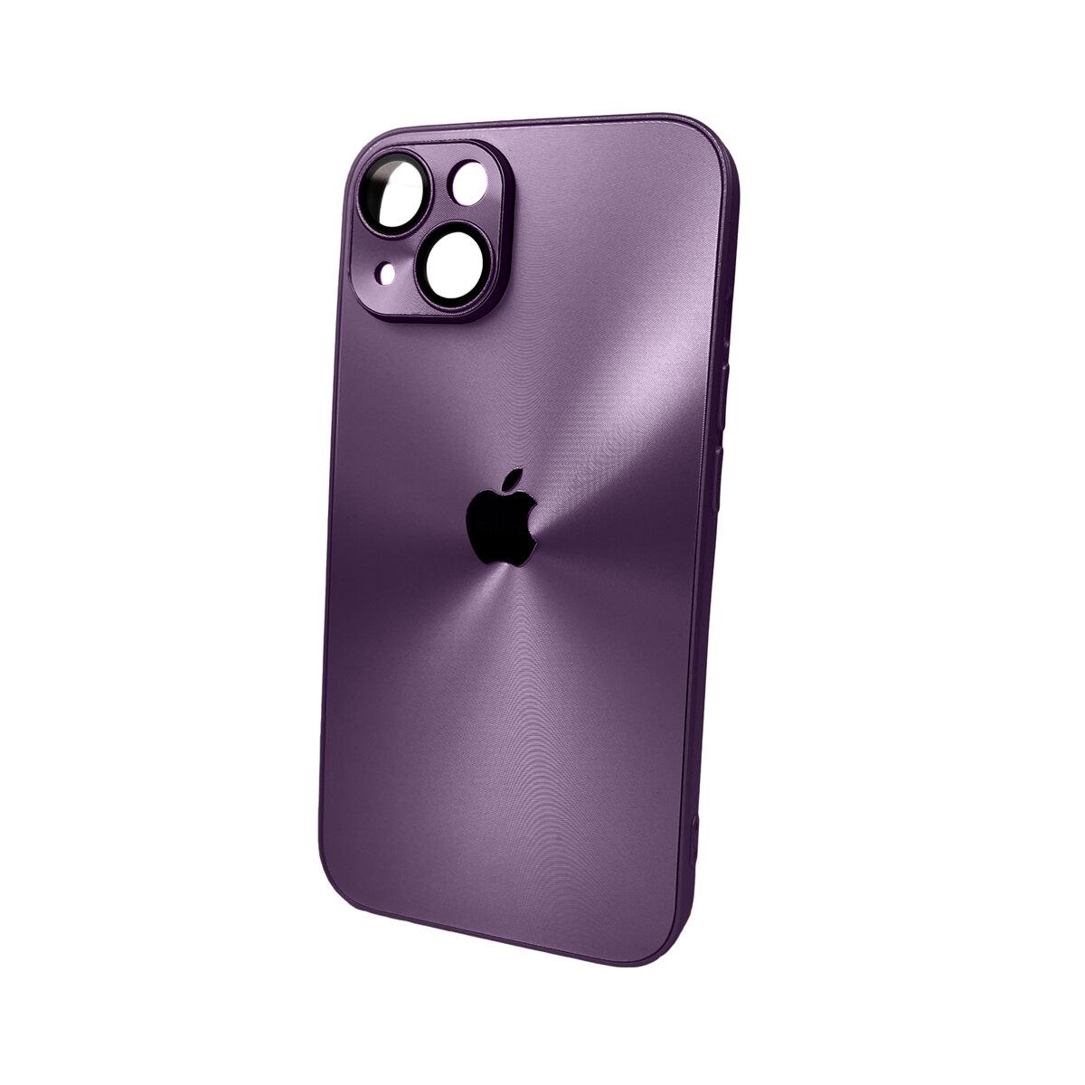 Противоударный чехол для Apple iPhone 12 OG Acrylic Glass Gradient Purple