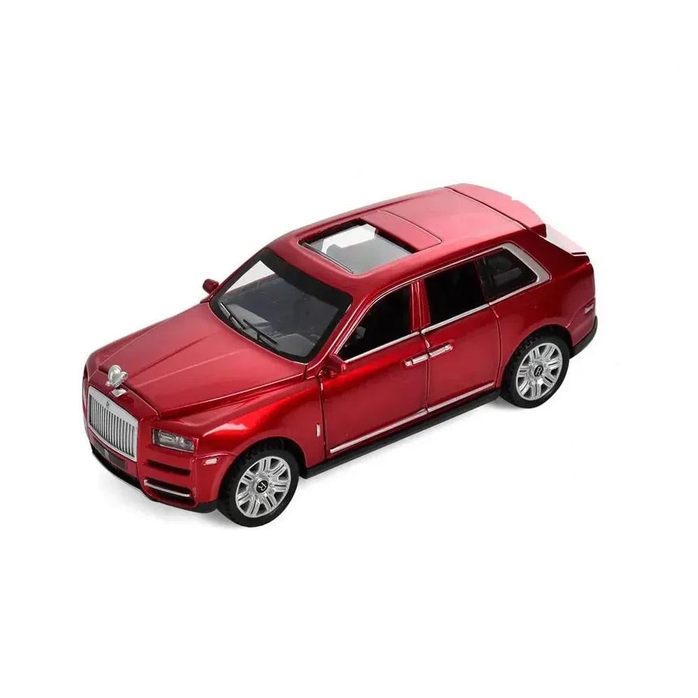 Іграшкова машинка інерційна АвтоСвіт Rolls-Royce Cullinan з металевим корпусом 21 см Червоний (150-98-AP-1718-RD)