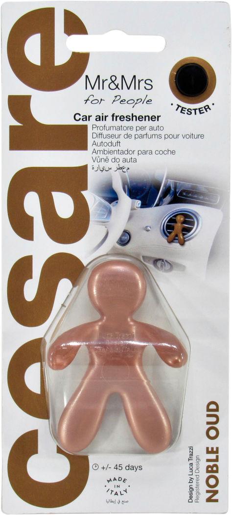 Ароматизатор для авто Mr&Mrs Cesare New Blister Noble Oud на дефлектор твердый (0306616)