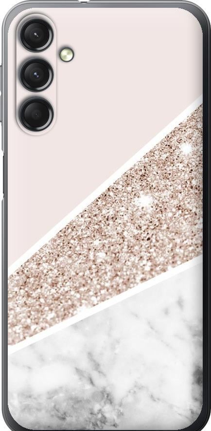 Чехол на Samsung Galaxy A24 A245F Пастельный мрамор (4342u-3020-42517)