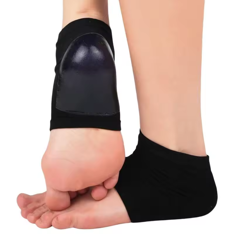 Шкарпетки-підп'ятники з силіконовим покриттям для п'ят Чорний (id_4004) - фото 5 Шкарпетки-підп'ятники з силіконовим покриттям для п'ят Чорний (id_4004) - фото 5