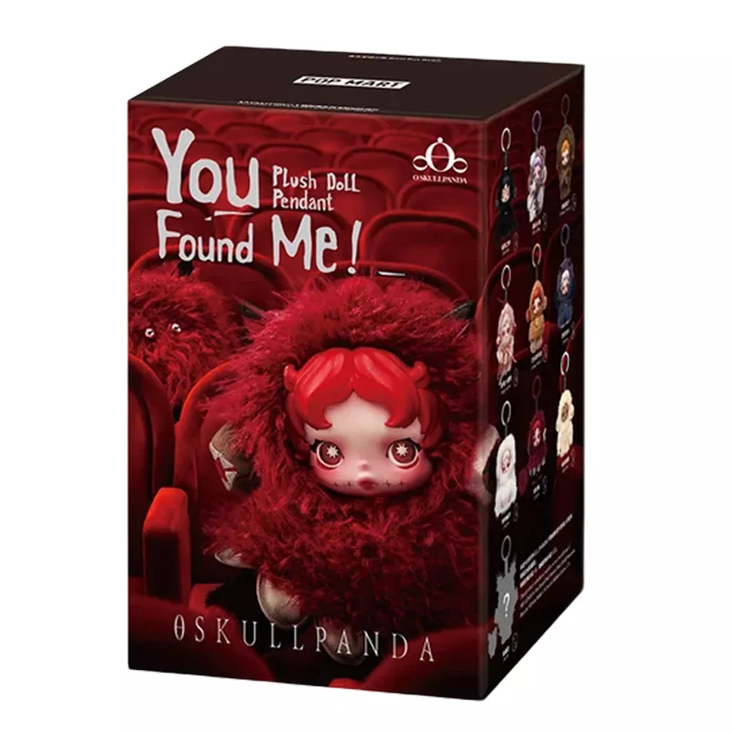 Фигурка сюрприз POP MART SKULLPANDA You Found Me! 1 шт. (SYFM-01)