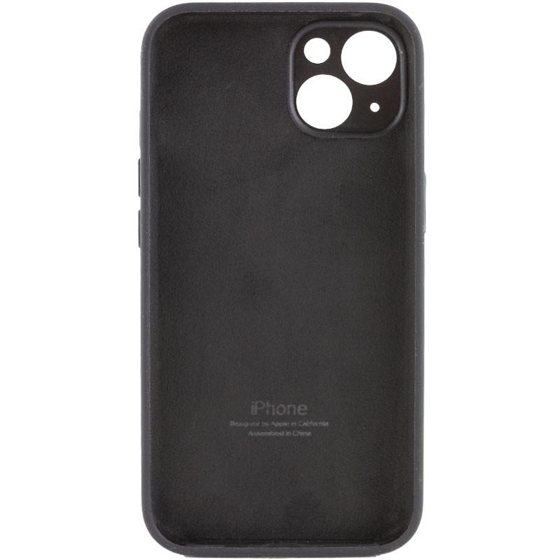 Протиударний Чохол Silicone Case Full Camera Protective (AA) для Apple iPhone 15 Plus (6.7") Чорний / Black - фото 2