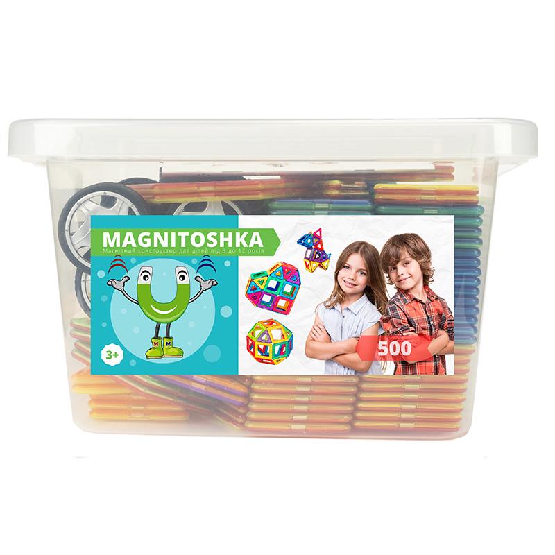 Магнитный конструктор Magnitoshka 500 эл. (MK70500)