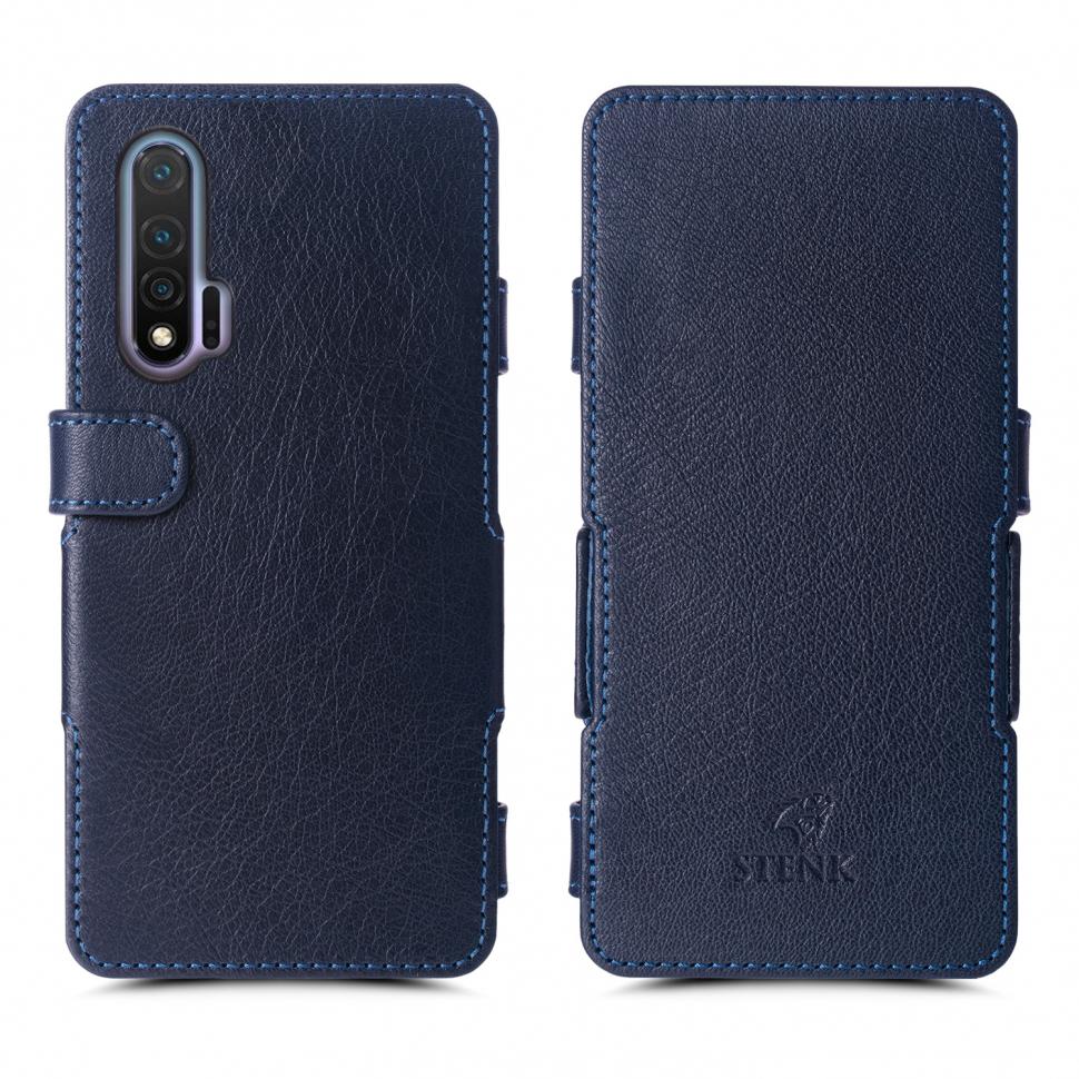Чехол книжка Stenk Prime для Huawei Nova 6 Синий (66456)