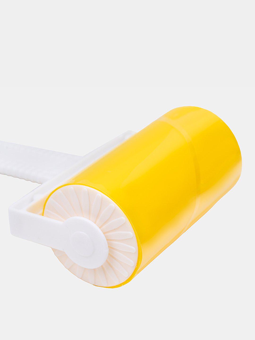 Ролик липкий силіконовий для чищення одягу 17,5 см Жовтий - фото 10 Ролик липкий силіконовий для чищення одягу 17,5 см Жовтий - фото 10
