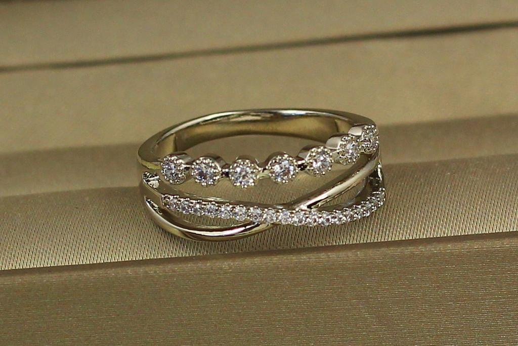 Кольцо Xuping Jewelry нега р. 17 Серебристый (2336053762)