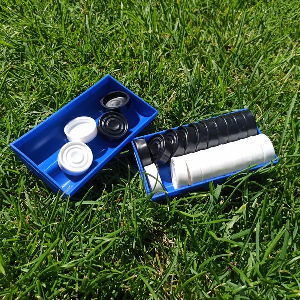 Шашки настольные классические без доски 24 шт.