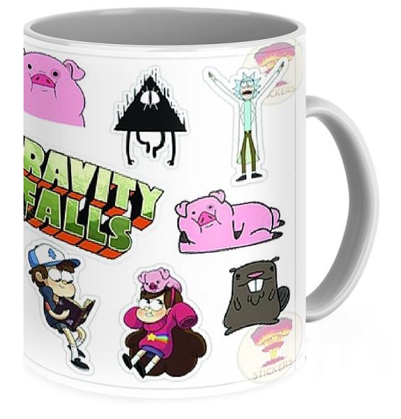 Чашка Gravity Falls мультифандом - фото 3
