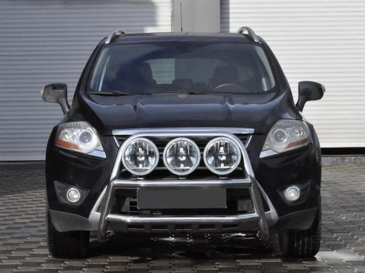 Кенгурятник WT018 CAN для Ford Kuga 2008-2013 гг. нержавеющая сталь Хром