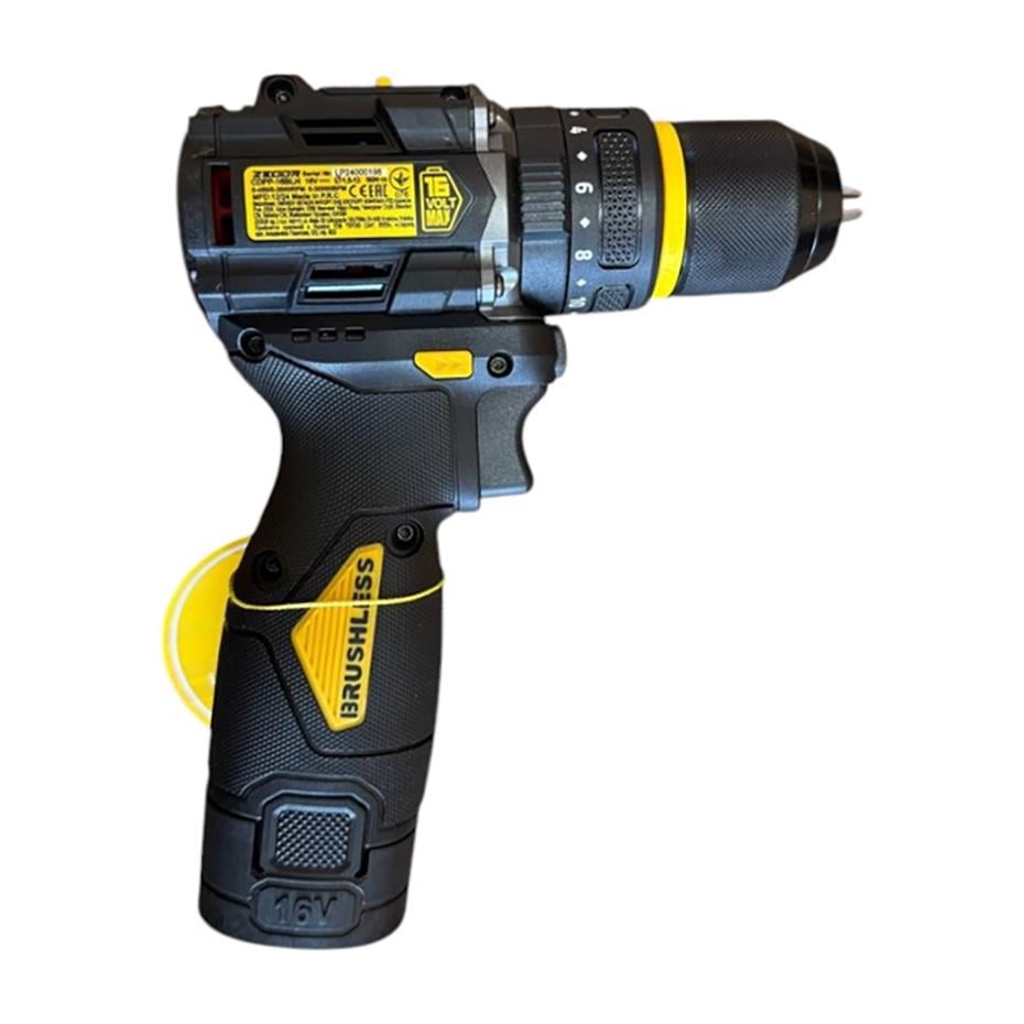 Шуруповерт ударний акумуляторний безщітковий Zegor CDPP-16BLH/16В/дві швидкості/2 батареї 16 В 2 Ач/реверс/підсвічування/кейс - фото 4 Шуруповерт ударний акумуляторний безщітковий Zegor CDPP-16BLH/16В/дві швидкості/2 батареї 16 В 2 Ач/реверс/підсвічування/кейс - фото 4