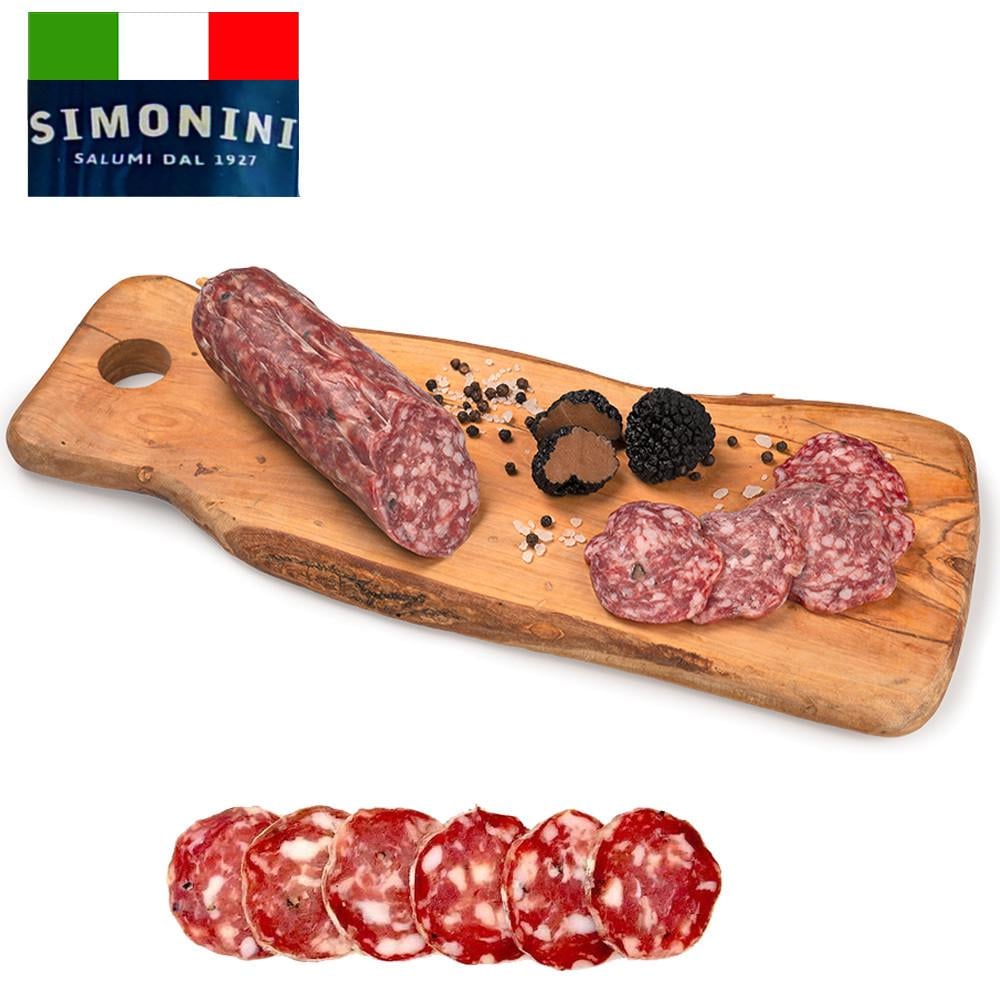 Ковбаса салямі з чорним трюфелем Simonini Salametto al Tartufo 180 г (2409773402) - фото 3 Ковбаса салямі з чорним трюфелем Simonini Salametto al Tartufo 180 г (2409773402) - фото 3