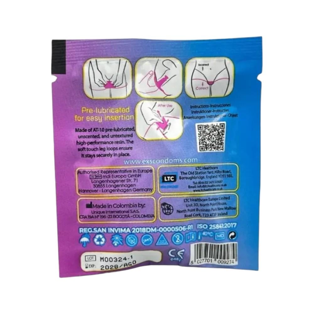 Презерватив женский EXS EVA Internal 1 шт. - фото 4