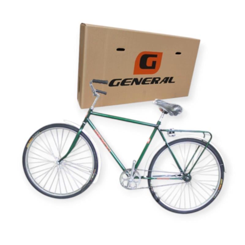 Велосипед мужской 28 General Комфорт в сборе Зеленый (2684456831)