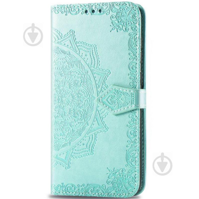 Кожаный чехол-книжка Art Case с визитницей для Samsung Galaxy A10 (A105F) Бирюзовый (707292) Кожаный чехол-книжка Art Case с визитницей для Samsung Galaxy A10 (A105F) Бирюзовый (707292)