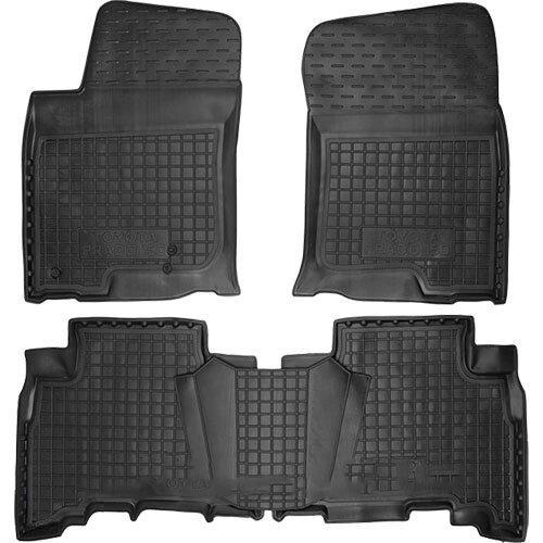 Коврики автомобильные AVTO-Gumm Toyota Land Cruiser Prado 150 09- Черный (11310)