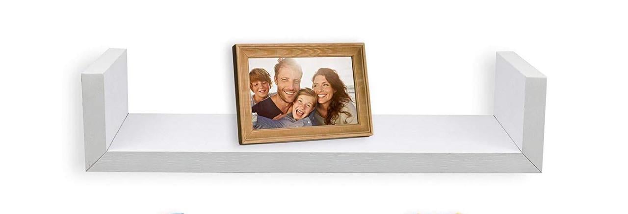 Полка настенная из дерева Уоккер 32 см Зефир (НСП-0036220)