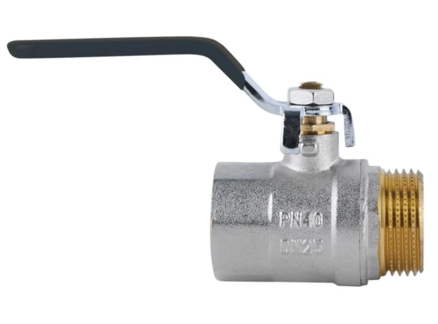 Кран шаровой Thermo Alliance Base 1" ВН прямой PN40 рычаг (SD605W25)