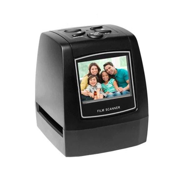 Сканер для фотоплівки та слайдів 35 мм 135 негативів c 2,36" РК Black (439285)