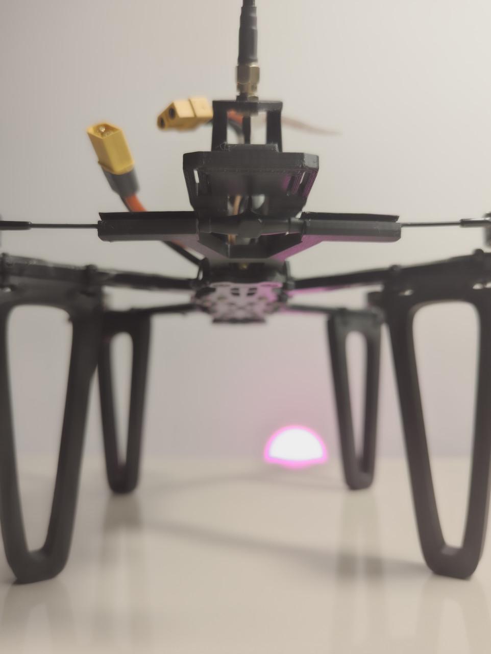 Держатель антенн GNSS PRO RX/VTX/GPS RushFPV с компасом для дрона mark4 7" (2215999411) - фото 3