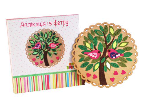 Набор для творчества Изделие аппликация из фетра дерево (122446-2523b) Набор для творчества Изделие аппликация из фетра дерево (122446-2523b)