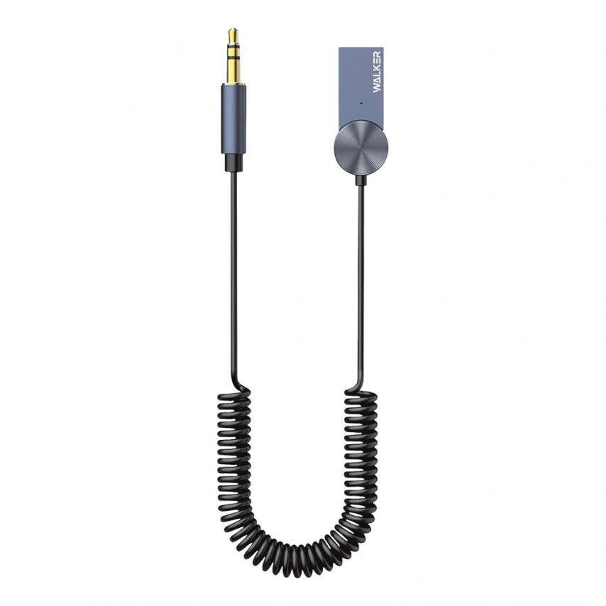 Ресивер Walker AUX Bluetooth 3,5 мм гey (BTA-710)