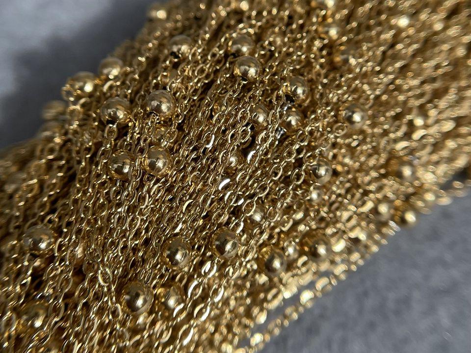 Ланцюг з фіксованими бусинами з нержавіючої сталі Ланцюг з фіксованими бусинами з нержавіючої сталі