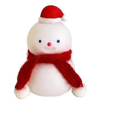 Ночник AT-013D Снеговик на батарейках (3399)