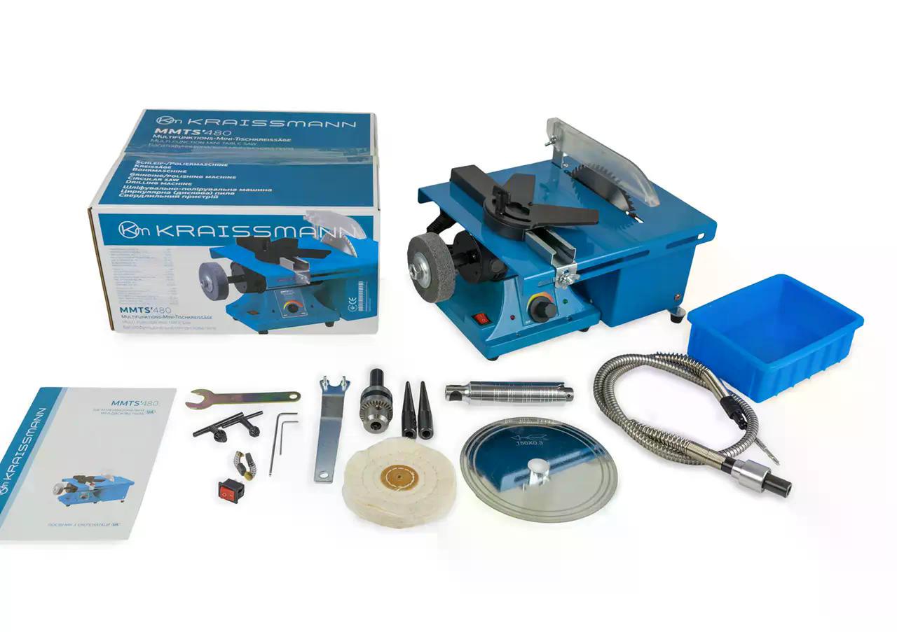 Дисковая мини-пила KRAISSMANN MMTS'480 многофункциональная (31459724)