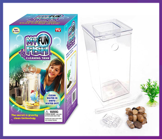 Аквариум для рыбок My Fun Fish самоочищающийся - фото 5 Аквариум для рыбок My Fun Fish самоочищающийся - фото 5