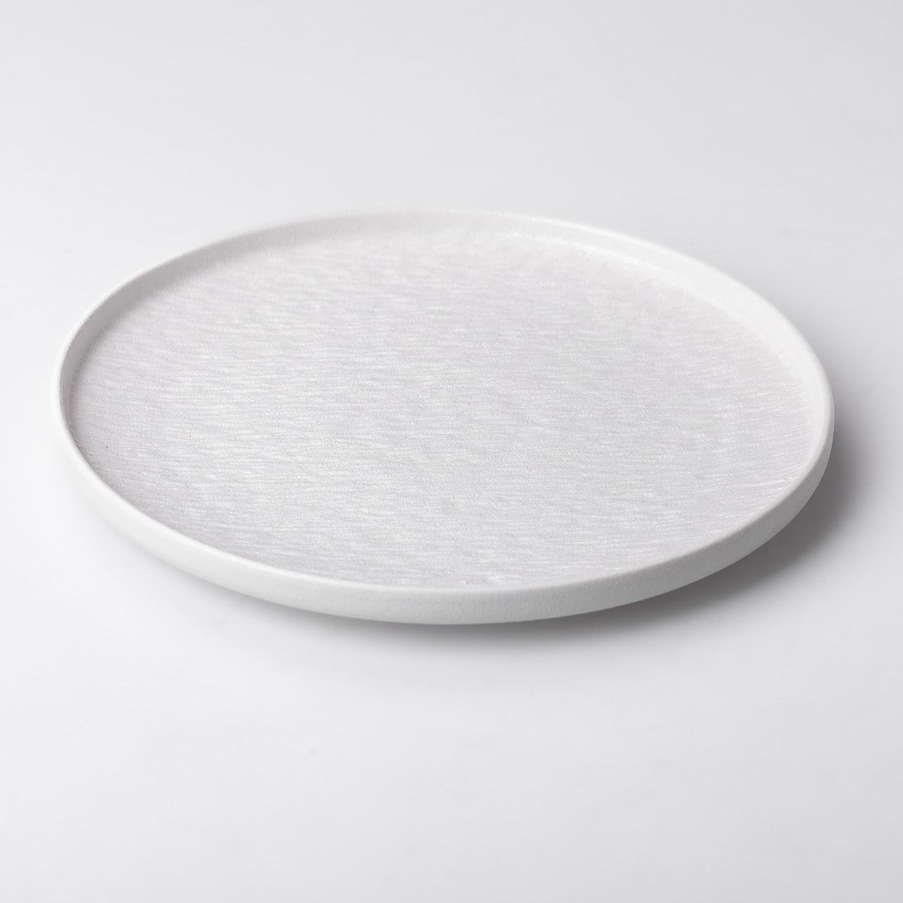 Тарілка плоска керамічна 25 см Білий (5400) - фото 2 Тарілка плоска керамічна 25 см Білий (5400) - фото 2