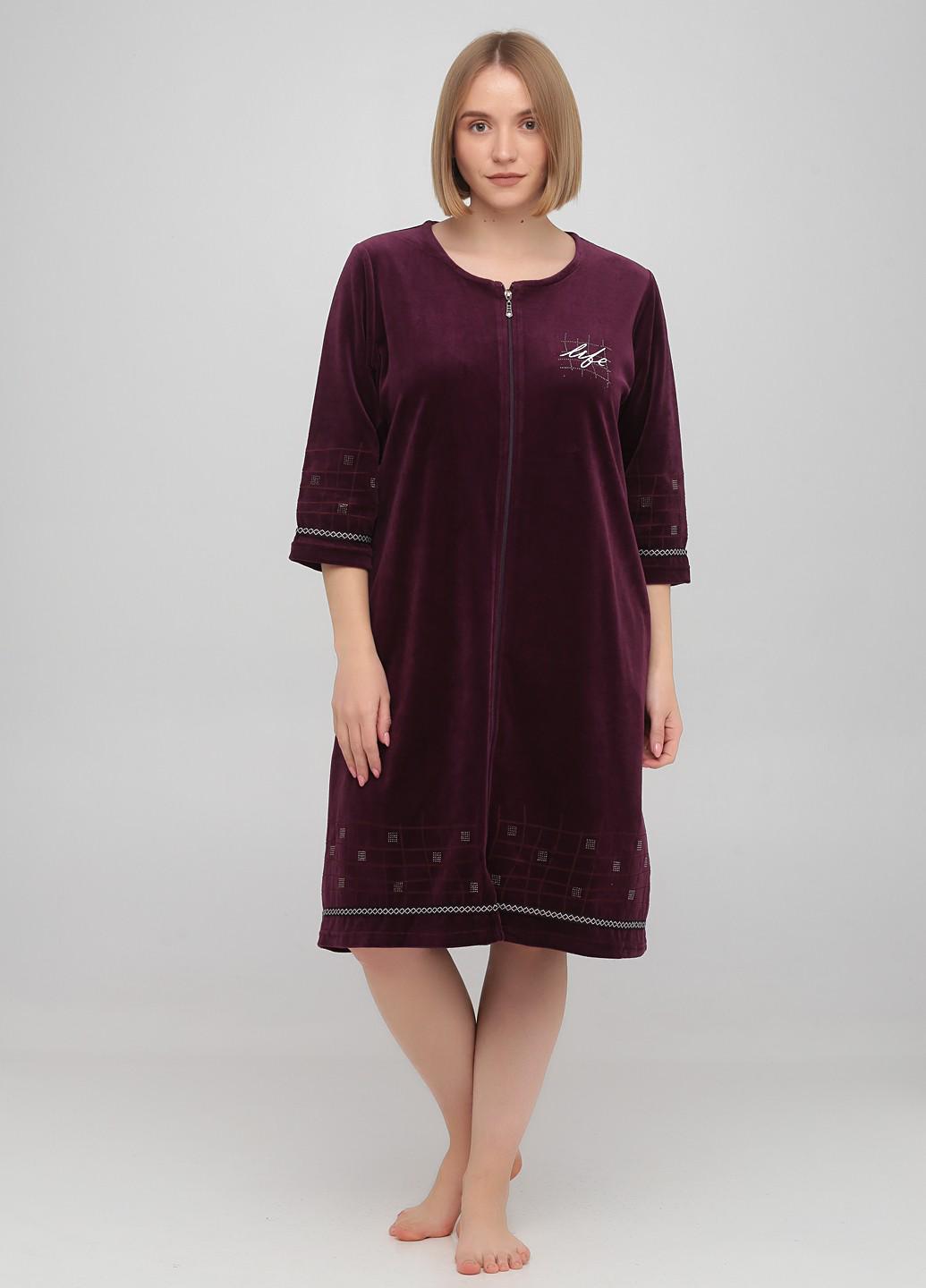 Домашний женский халат Wild Love XL Фиолетовый (21193-02)