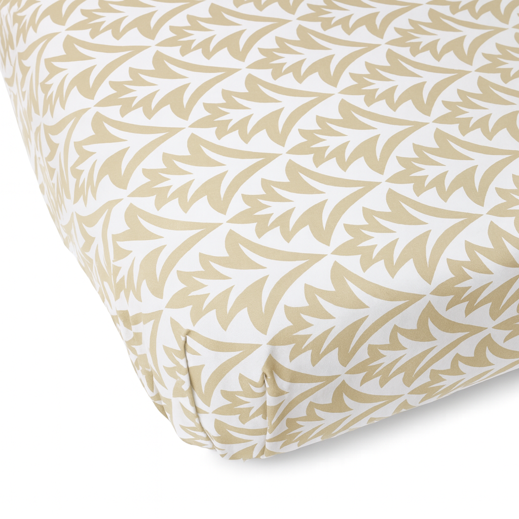 Простынь на резинке Золотой Орнамент бязь 180х190х25 см (44881507)