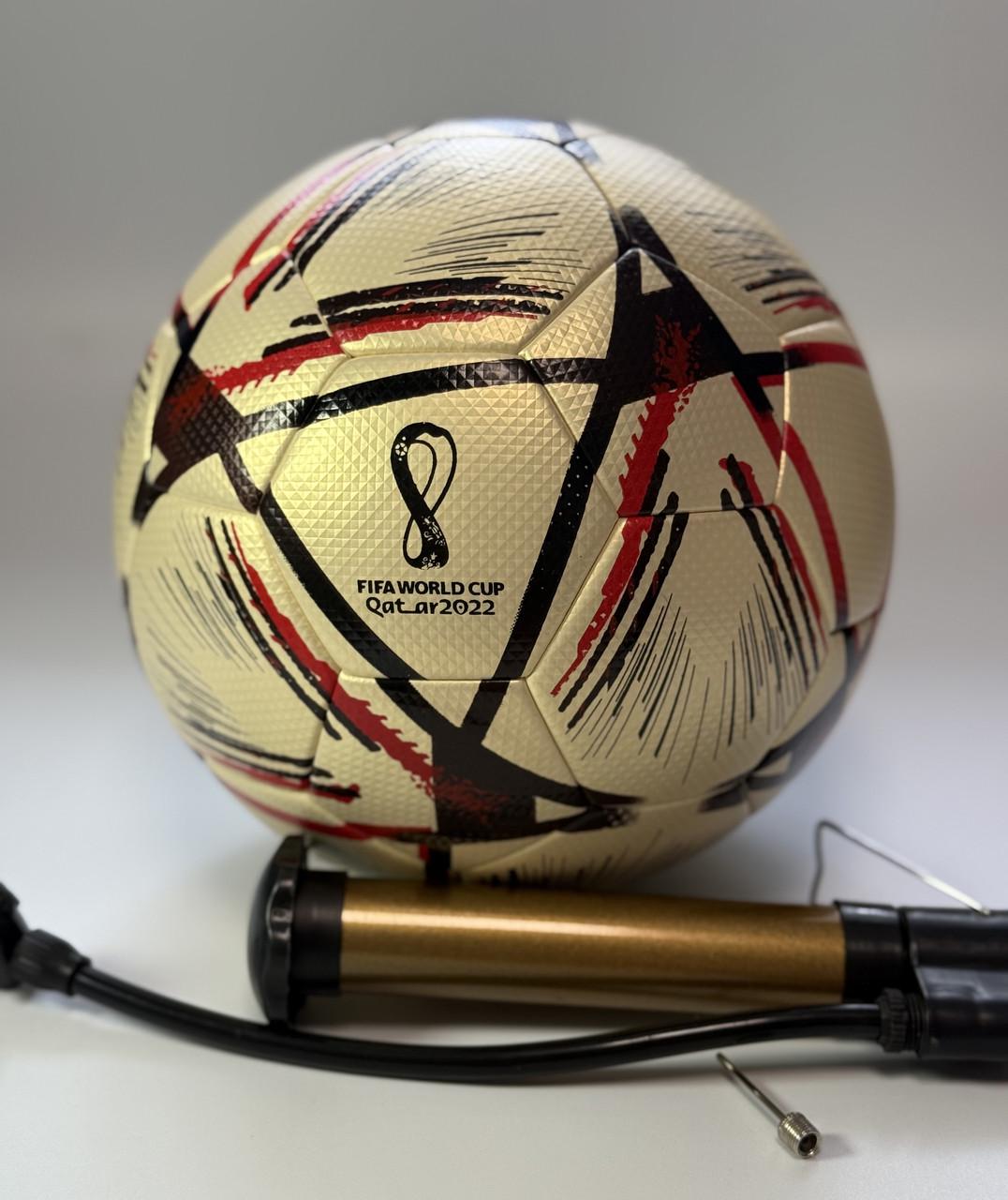 Футбольный мяч fifa world cup qatar 2022 р. 5 Золотистый